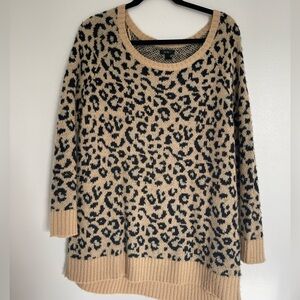 Nollie Leopard Print Sweater